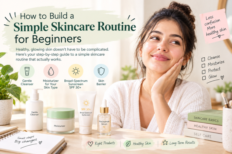 How to Build a Simple Skincare Routine for Beginners