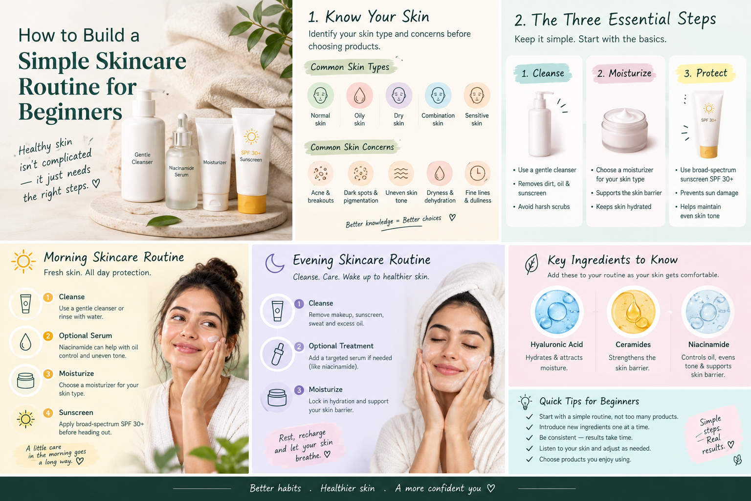 How to Build a Simple Skincare Routine for Beginners