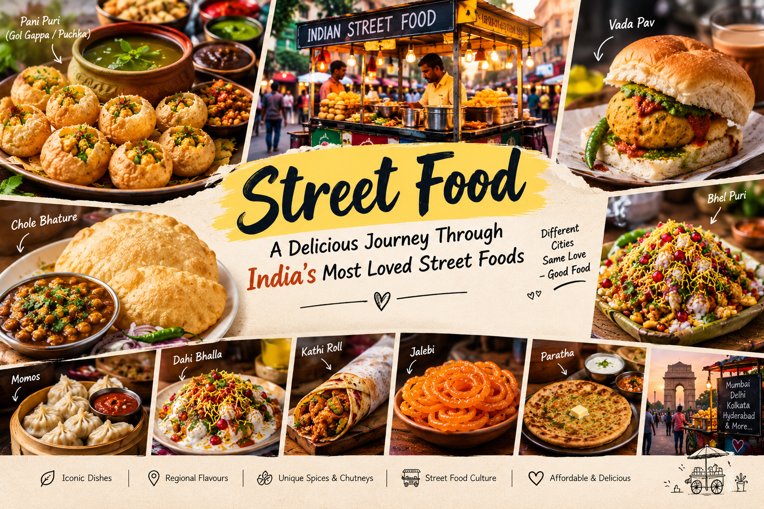 best indian street food
